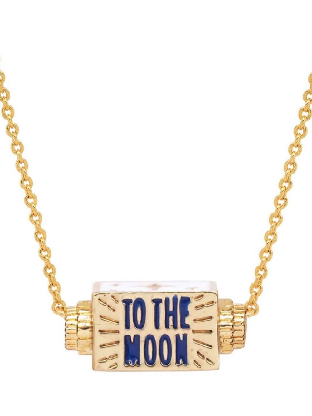 Tai Jewelry To the Moon and Back Spinner Necklace BNWT